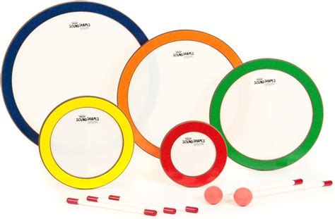 Remo Sound Shapes Multi Color 5-Pack | Sweetwater