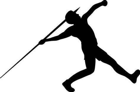 Silhouette, Javelin, Throw, Sport