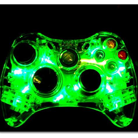 Glowing Xbox Controller! #glowing #xbox #green #controller… | Flickr