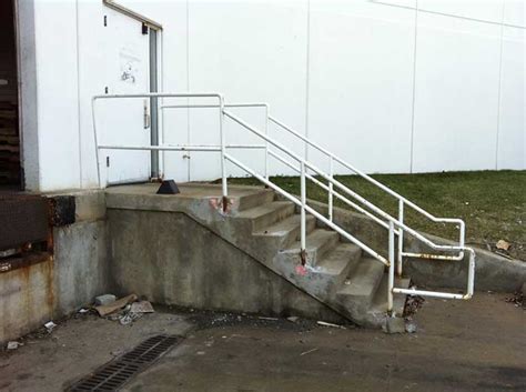 Steel Pipe & Plastic Handrail Systems - J&P Site Experts