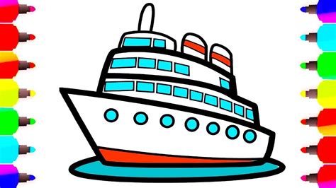 Ship Drawing For Kids | Free download on ClipArtMag