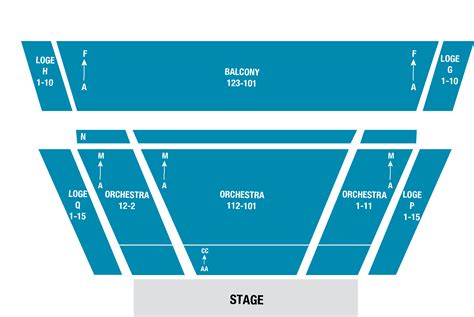 Victoria Theater Njpac Seating Chart - Theater Seating Chart