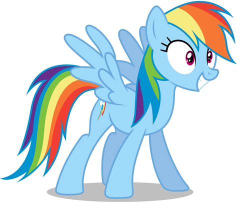 Rainbow Dash - Excited by CaliAzian on DeviantArt