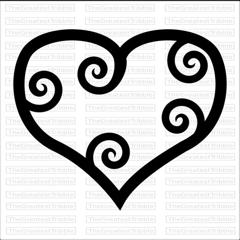 Abstract Heart Clip Art Eps Svg Png Jpg Valentine Heart - Etsy