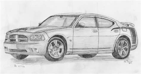 Dodge Charger Sketch at PaintingValley.com | Explore collection of Dodge Charger Sketch