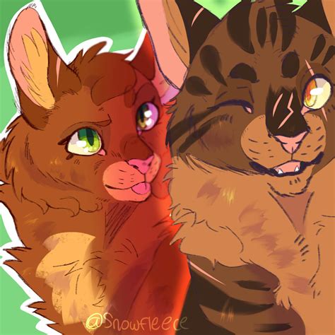 bramblestar and squirrelflight | Warriors Amino Amino