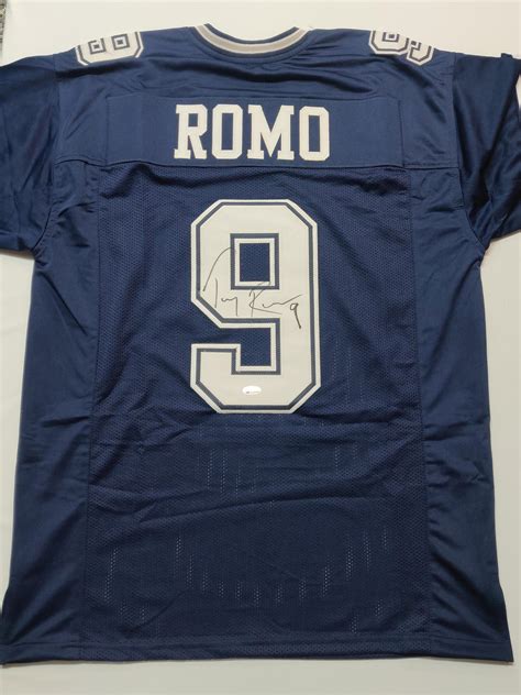 Charitybuzz: Tony Romo Hand-Signed Dallas Cowboys Jersey - Lot 2168963