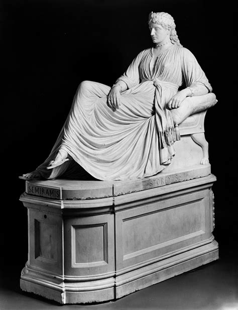 William Wetmore Story, "Semiramis" (1873) | PAFA - Pennsylvania Academy of the Fine Arts