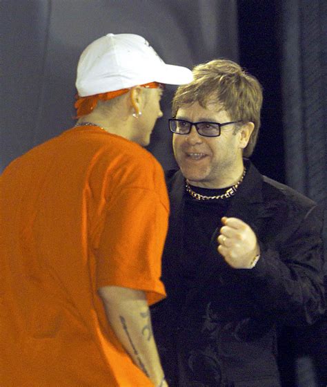 Elton John got Eminem off drugs after rapper nearly died from consuming ...