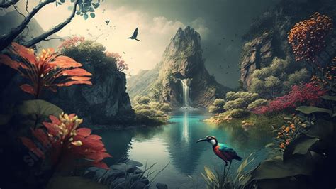 Nature Butterfly Valley Powerpoint Background For Free Download ...