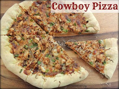 Cowboy Pizza With Barbecue Chicken - Southern Plate