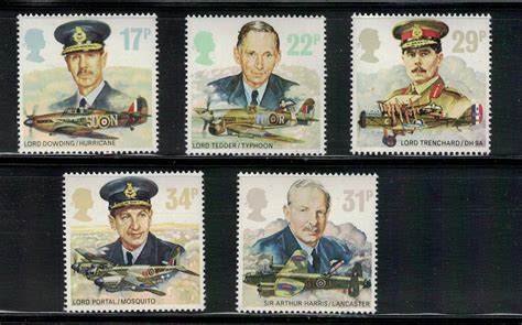 1986 British Royal Mail Postage Stamps Honoring The 50th | Etsy