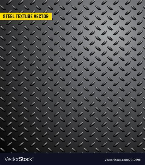 Steel iron metal texture background Royalty Free Vector