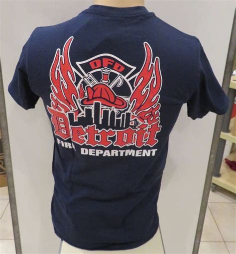 Detroit Fire Department T-Shirt FREE SHIPPING