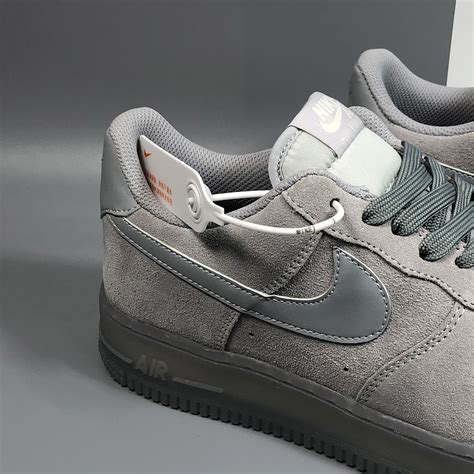 Nike Air Force 1 Low Grey Suede For Sale – The Sole Line