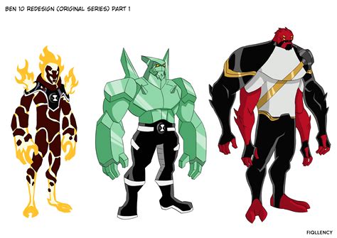 Ben 10 (Original) redesign part 1 by Fiqllency on DeviantArt