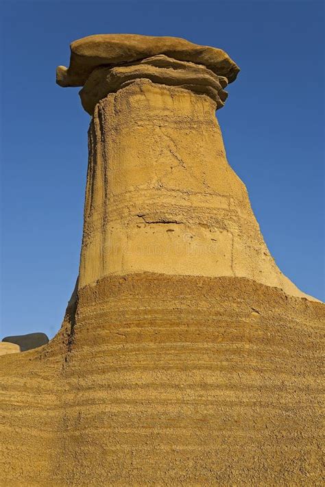 Hoodoo stock image. Image of sandstone, drumheller, badlands - 13839393