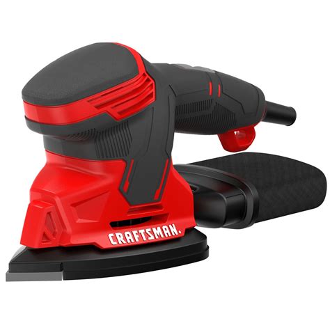 CRAFTSMAN Detail Sander, Corded Mouse Sander for Woodworking, Includes ...