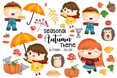 Autumn Season Clip Art