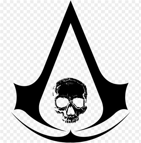 logo ac4 black flag - assassin's creed 4 logo PNG image with ...