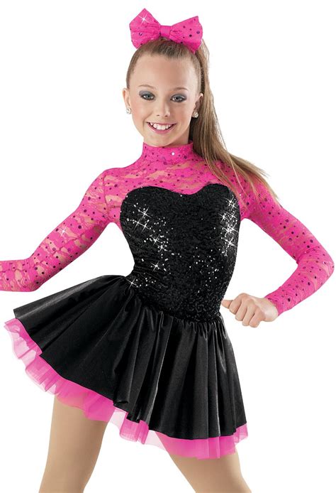 Weissman™ | Sequin Lace Satin Skirt Party Dress | Dance attire, Dance ...