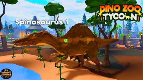 DINOSAUR ZOO TYCOON - SPINOSAURUS AND ANKYLOSAURUS ADDITIONS AND MORE ...