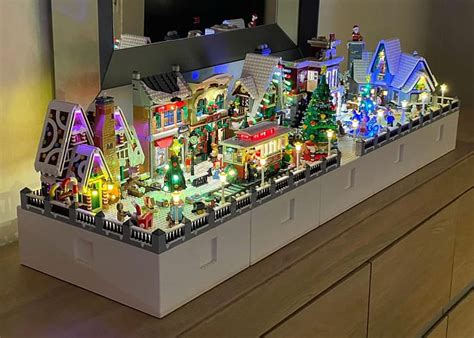 More LEGO Winter Village Dioramas & Display Ideas