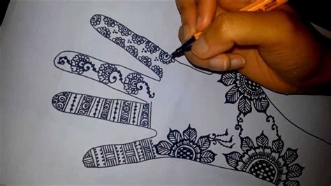 Mehndi Design Drawing at GetDrawings | Free download