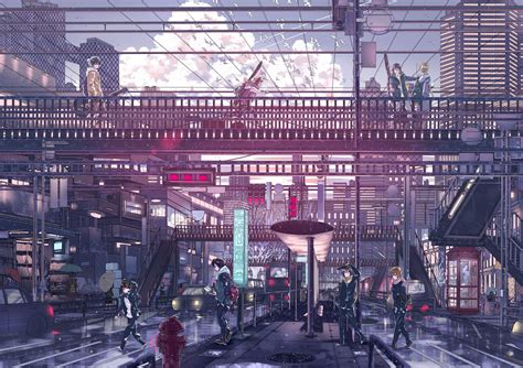 City Japan Anime Wallpapers - Wallpaper Cave