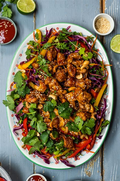 Spicy Sriracha Chicken Salad | Donal Skehan | EAT LIVE GO