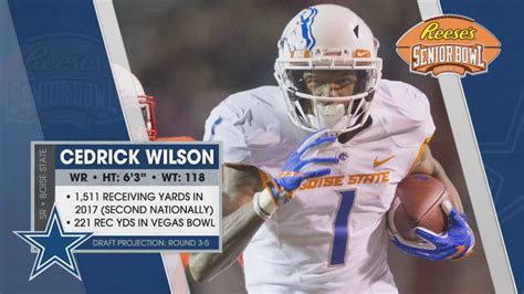 Cedric Wilson Senior Bowl Highlights