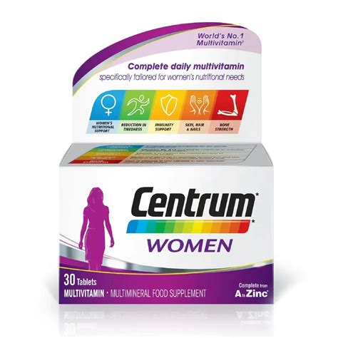 Centrum Women: Magnesium, Vitamins C, D & Iron | Centrum