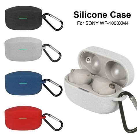 WF 1000 XM4 Silicone Protective Case Earphone Cover Protector Wireless ...