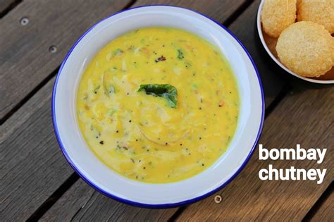 bombay chutney recipe | besan chutney recipe for poori, idli & dosa ...