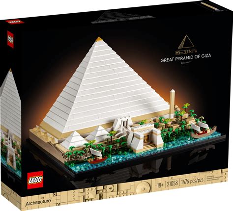 21058 Great Pyramid of Giza sends the LEGO Architecture theme to Ancient Egypt! - Jay's Brick Blog