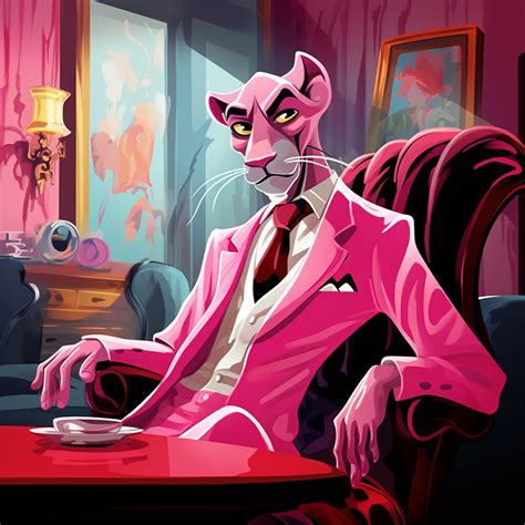 ArtStation - AI Art-The Pink Panther