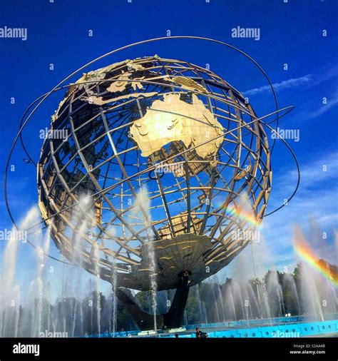 The Unisphere, Flushing Meadows, Queens New York Stock Photo - Alamy