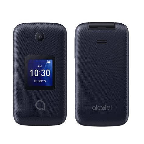 Alcatel Go Flip 4 4056W T-Mobile GSM Unlocked 4G LTE Big Buttons Flip Phone, Blue - Like New ...