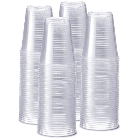 Buy Comfy Package [12 oz. - 240 Count Clear Disposable Plastic Cups ...