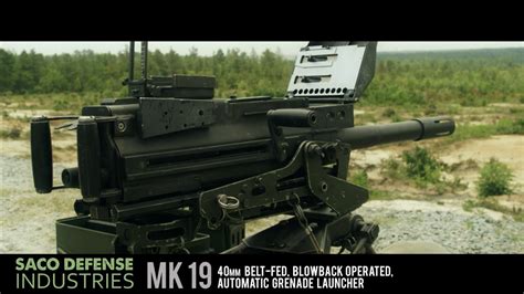 MK19 Grenade Launcher - YouTube