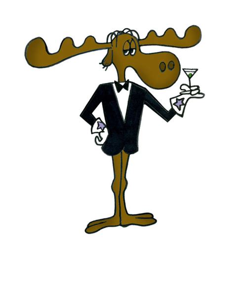 Bullwinkle Moose Cliparts - Free Download