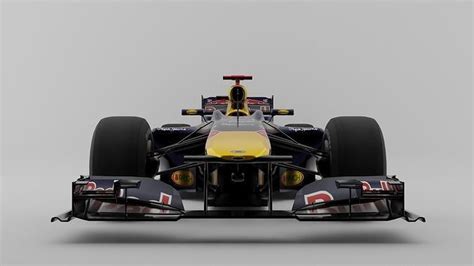 3D model Red bull RB6 F1 car VR / AR / low-poly | CGTrader