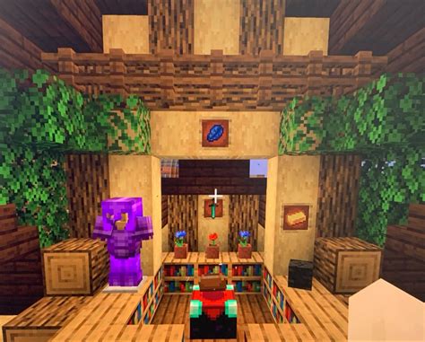 Minecraft enchanting room in the attic | Minecraft interior design, Minecraft room, Room minecraft