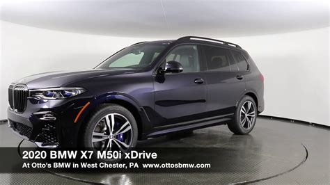 2020 BMW X7 M50i xDrive Carbon Black at Otto's BMW - YouTube