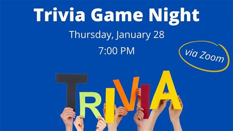 Virtual Trivia Game Night - First Presbyterian Church Georgetown, Texas