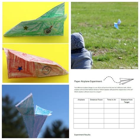 STEAM Paper Airplane Experiment to Challenge your Kids