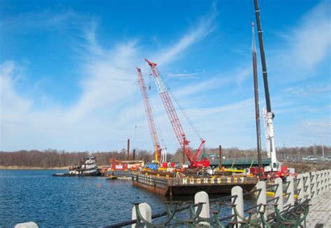 City Island temporary bridge rises next to existing crossing – Bronx Times