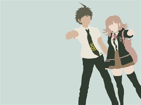 Hajime Hinata and Chiaki Nanami by RosePetal2349 on DeviantArt