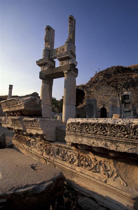 Temple Of Domitian In Ephesus, Turkey by Richard Nowitz | Ephesus, Ancient architecture, Ancient ...