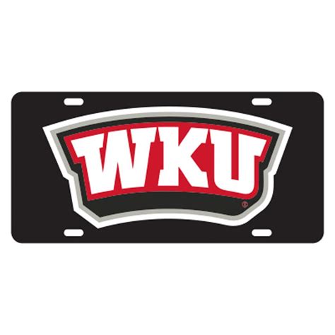 WKU- Western Kentucky WKU Logo License Plate- Alumni Hall